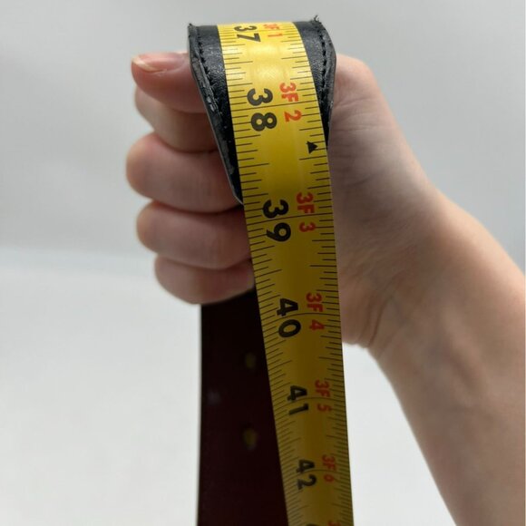 Dockers Mens Reversible Leather Buckle Belt 34/85 Black Brown Classic Casual - Picture 4 of 4